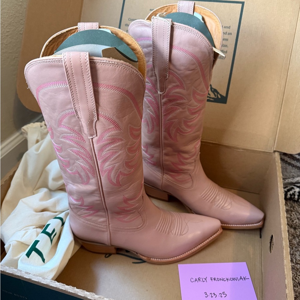 Tecovas The Annie Misty Rose Size 10